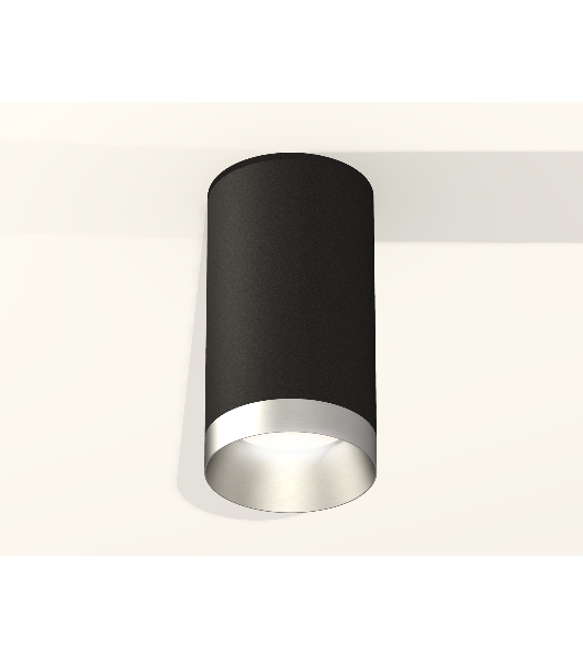 Светильник Ambrella Light XS6323023 SBK/MCH черный песок/хром матовый MR16 GU5.3 (C6323, N6133)