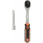 Набор торцовых головок PATRIOT SSR-1/2, CrV сталь, трещотка, удлинитель, 12 предм.Тороцовые головки 10 шт: 10,11,12,13,14,15,17,19,22,24мм удлинитель 125мм 1шт трещотка 72 зуба 1 шт, фото7