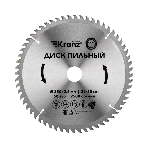 Диск пильный Kranz 250 мм х 60 зуб х 32/30 мм, фото 1