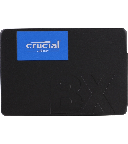Накопитель SSD Crucial BX500, 2Tb, SATA III, 2.5', R/W 540/500