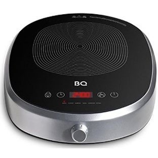 Плита настольная индукционная BQ HP121SS Grey Мощность 2400 Вт, Шаг переключения мощности 100 Вт, 24 режима нагрева