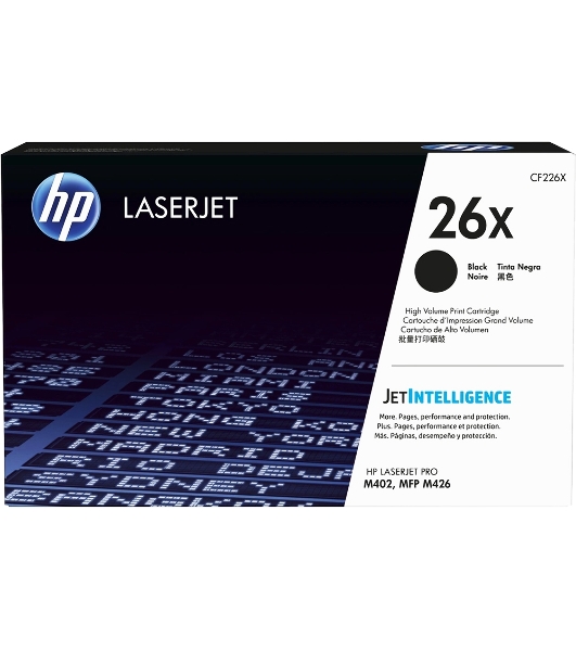 Тонер Картридж HP 26X CF226X черный для HP LJ Pro M402/M426 (9000стр.)