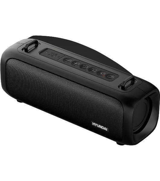 Колонка портативная Hyundai H-PS1020 черный 16W 2.0 BT 10м 1500mAh