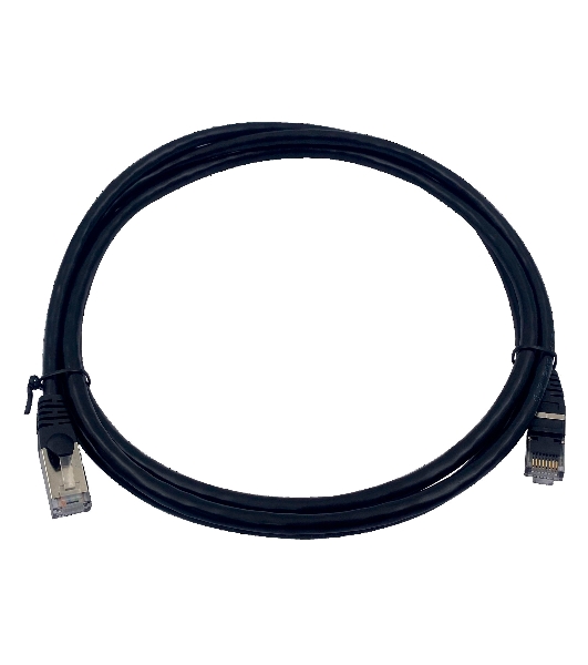 Патч-корд Buro STP 4 пары cat.7 CCA molded 2м черный RJ-45 (m)-RJ-45 (m)
