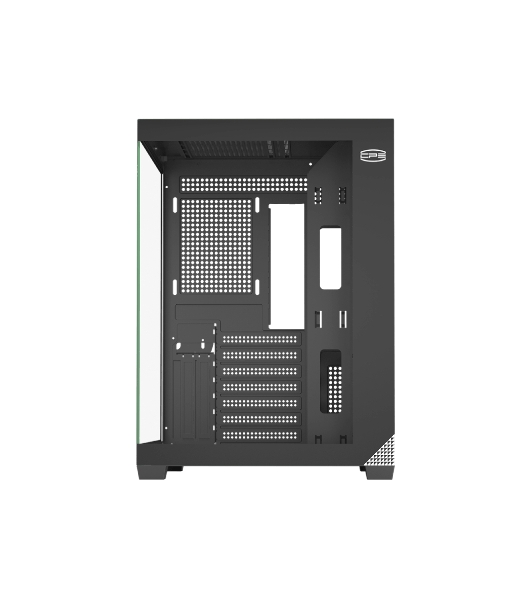 Компьютерный корпус без блока питания PCCooler C3T700 BK, Midi-Tower, TG, no fans, 1xUSB-A 3.0 + 1xUSB-A 2.0 + 1xUSB-C, ATX, mATX, mITX черный