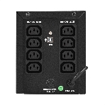 Источник бесперебойного питания ExeGate Power NB-2000.LED.AVR.8C13.USB (2000VA/1200W, LED, AVR, 8*C13, USB, батарея 12V 9Ah - 2 шт., металлический корпус, Black), фото6