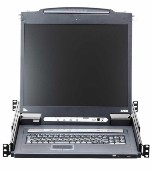 KVM-переключатель IP W/LCD 16PORT 17' VGA CL5716IM-ATA-RG ATEN