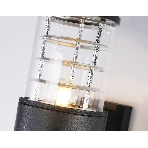 Светильник Ambrella light ST2522 BK/CL черный/прозрачный IP54 E27 max 40W 200*110*155, фото4