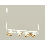 Светильник Ambrella light XB9163081/4 SWH/PYG/CL белый песок/золото желтое полированное/прозрачный GX53 (С9163, N8144), фото3