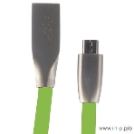 Кабель USB2.0 Cablexpert CC-G-mUSB01Gn-1M, AM/microB, серия Gold, длина 1м, зеленый, блистер, фото3