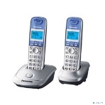 Телефон беспроводной (DECT) Panasonic KX-TG2512RUS (серебристый) Доп трубка в комплекте,АОН, Caller ID,спикерфон на трубке,полифония, фото5