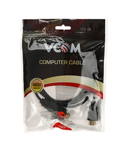 Кабель-переходник VCOM CG596-1.8M HDMI --> VGA_M/M 1,8 м