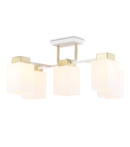 Светильник Ambrella light TR303047/5 WH/GD белый/золото E27/5 max 60W 540*480*270