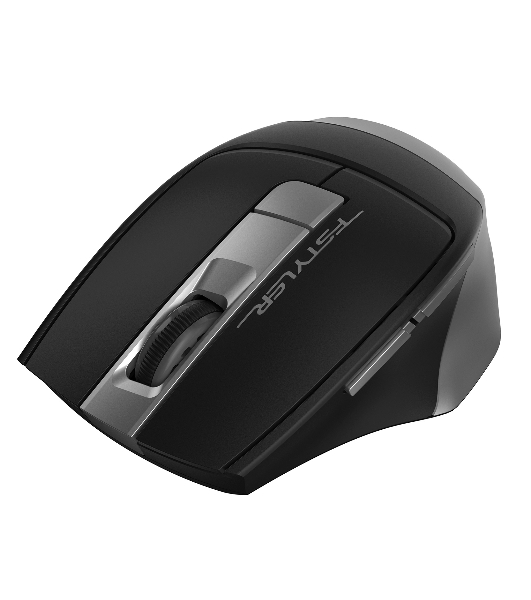 Мышь беспроводная A4Tech Fstyler FG35 серый/черный, 2000 dpi, радиоканал, USB, кнопки - 6