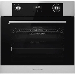 Встраиваемый духовой шкаф Kuppersberg HO 677 BX, High-Tech, объем 70 л, 13 режимов, электронное управление (утапливаемые переключатели, аналоговый дисплей), телескопические направляющие на одном уровне, максимальная температура 300 градусов, 2 стекла в дверце, черный/нержавеющая сталь, фото6