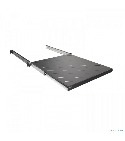 Полка выдвижная NTSS NTSS-MSKB-FS-800-BL 1U нагр.:20кг. 19' 500мм черный