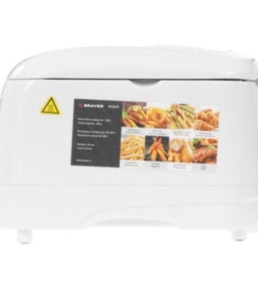 Фритюрница BRAYER BR2830 белый, 1800 Вт, 3 л, 0.6 кг, съёмная чаша
