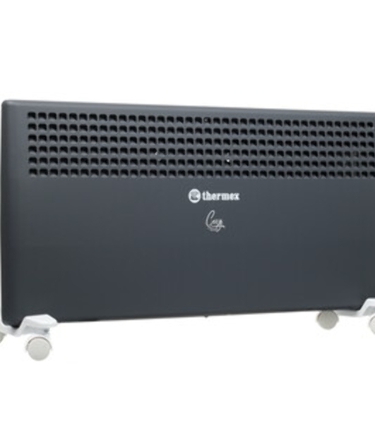 Конвектор электрический Thermex Cozy 2 черный, 2000 Вт, 25 м2, термостат