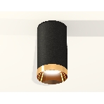 Светильник Ambrella Light XS6323024 SBK/PYG черный песок/золото желтое полированное MR16 GU5.3 (C6323, N6134), фото3
