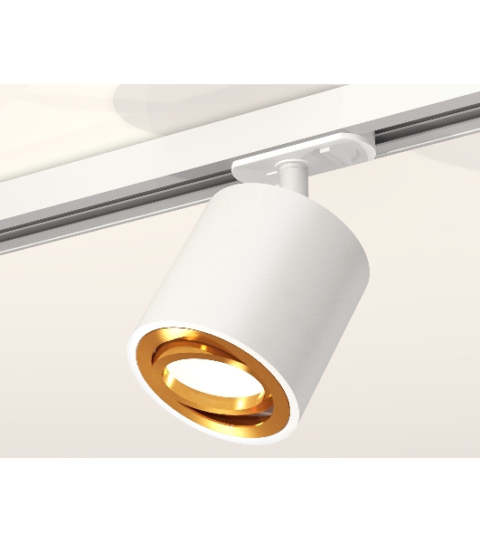 Светильник Ambrella light XT7531020 SWH/PYG белый песок/золото желтое полированное MR16 GU5.3 (A2536, C7531, N7004)