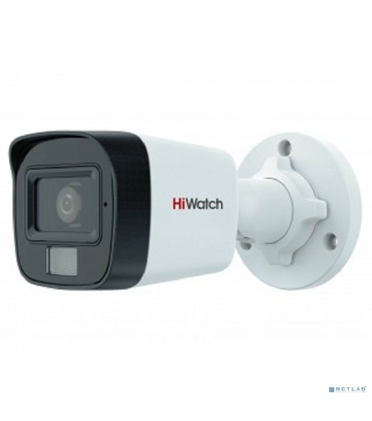 Камера видеонаблюдения 2Мп уличная HD-TVI камера HiWatch DS-T200(B) (2.8mm) в металлическом корпусе