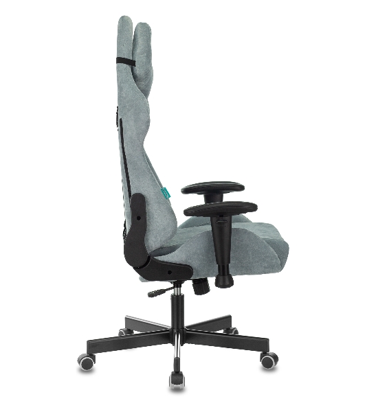 Кресло Бюрократ VIKING KNIGHT LT28 FABRIC серо-голубой, ткань, 120 кг, механизм качания