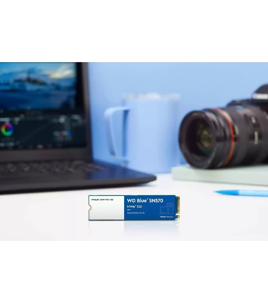 Накопитель SSD Western Digital WD Blue SN570 WDS100T3B0C 1ТБ M2.2280 NVMe PCIe Gen3 8Gb/s