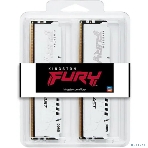 Оперативная память Kingston Fury Beast, DDR5, 32Gb (2x16Gb), 5600MHz, CL40, DIMM, с радиатором, белый, фото7