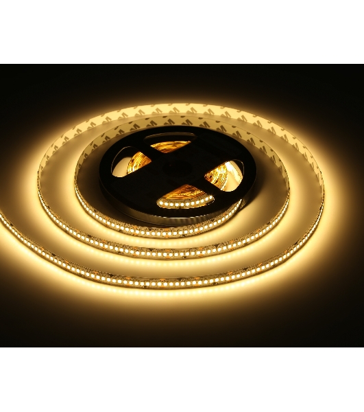 Светодиодная лента Ambrella light GS1501 2835 240Led/ 19.2W m/ 12V IP20 3000K/ 5000*10*1.2mm (2 конт.)