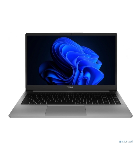 Ноутбук Tecno MegaBook K15SRA/15.6'/IPS/Intel Core i5 13420H/8Gb/512Gb SSD/Intel UHD Graphics/Windows 11 Home/серый/1.7kg