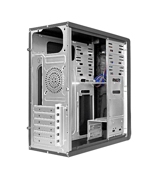 Компьютерный корпус Miditower ExeGate CP-603UB Black, ATX, (CP500W, 80мм), 2*USB+2*USB 3.0, Audio, замок блокировки кнопки питания