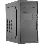 Корпус Foxline FL-733R-450W, Mini-Tower, чёрный, БП 450 Вт, фото4
