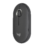 Мышь беспроводная Logitech Pebble M350 графитовый, 1000 dpi, радиоканал, Bluetooth, USB, кнопки - 3, фото23