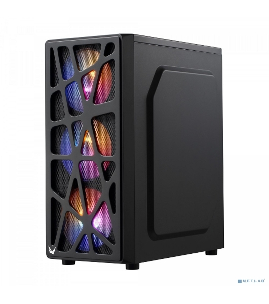 Компьютерный корпус Aerocool/Formula MANA черный без БП ATX 6x120мм 2xUSB 2.0 1xUSB 3.0 audio bott PSU