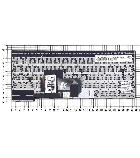 Клавиатура для ноутбука Lenovo ThinkPad E450 E455 E450C черная