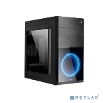 Компьютерный корпус Aerocool/Formula Cs-105 Blue (mATX, без БП, 1x USB3.0, 1x USB2.0, 1x 12cm blue LED front fan), фото14