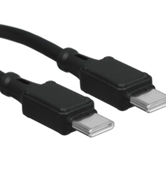 Кабель USB2.0 Hoco Type-C/Type-C, 3А, 60Вт, X120, 1м, черный, коробка