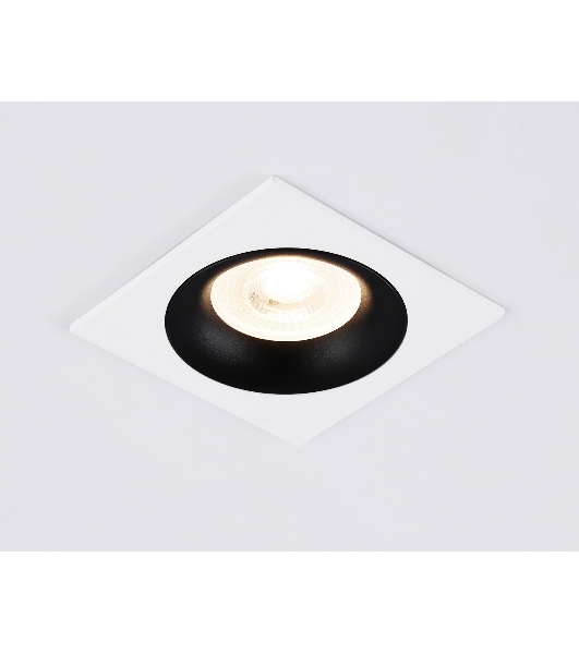 Светильник встраиваемый Ambrella light TN102727 WH/BK белый/черный GU5.3 92*92*23