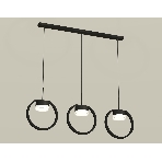 Светильник Ambrella light XB9107156/3 SBK/FR/CL черный песок/белый матовый/прозрачный GX53 (C9107, N8399), фото4