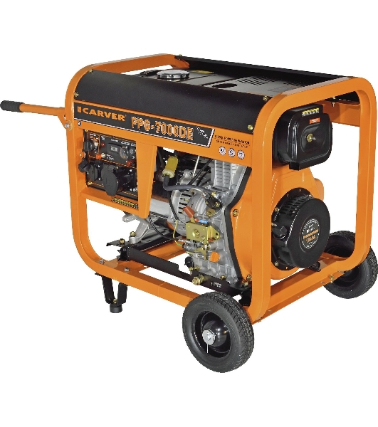 Генератор Carver PPG-7000DE, 6.3 кВт