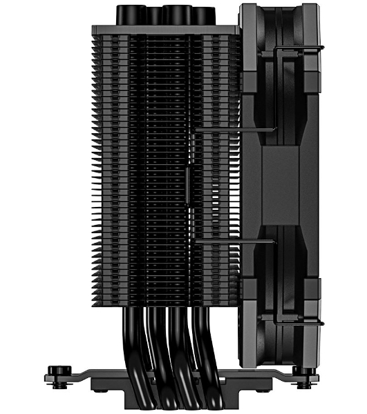 Кулер для процессора ID-COOLING SE-224-XTS MINI черный 120мм алюминий/медь 1600rpm 32db 4-pin 180W 134мм