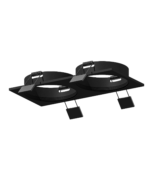Корпус светильника C6526 SBK черный песок 160*80*H25mm MR16 GU5.3