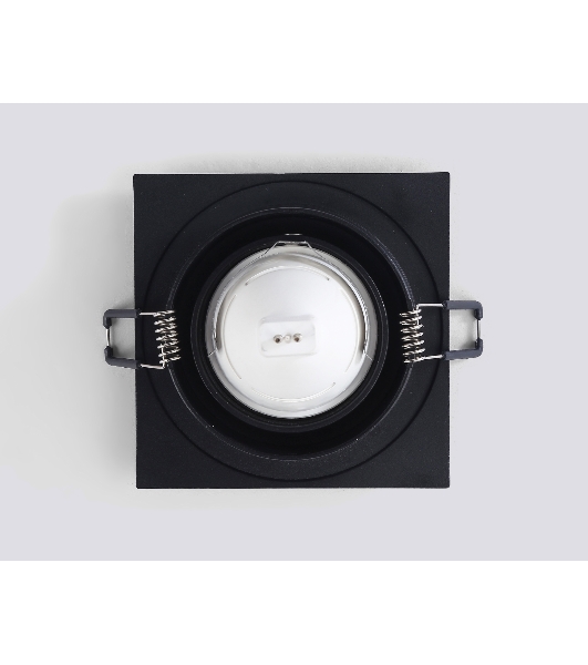 Светильник встраиваемый Ambrella light TN102729 BK черный GU5.3 92*92*23