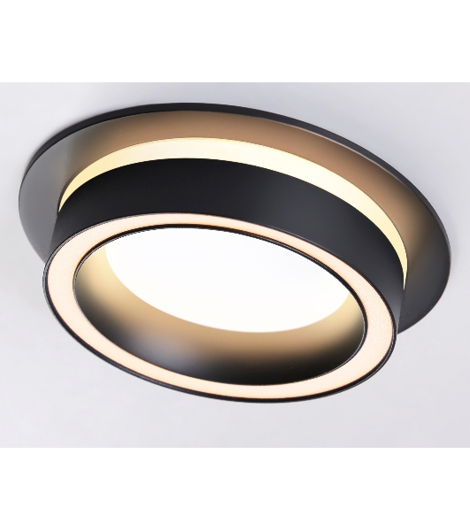 Светильник Ambrella light TN5241 BK черный GX53 D110*42