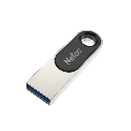 Флешка USB Netac U278 (NT03U278N-016G-20PN), 16Gb, USB 2.0, R/W 50/10, серебристый/черный, фото 1