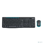 Комплект клавиатура+мышь Logitech MK275 беспроводной, USB, 1000 DPI, голубой/чёрный, фото9