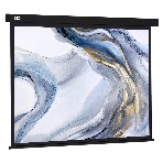 Экран Cactus 180x180см Wallscreen CS-PSW-180X180-BK 1:1 настенно-потолочный рулонный черный, фото3