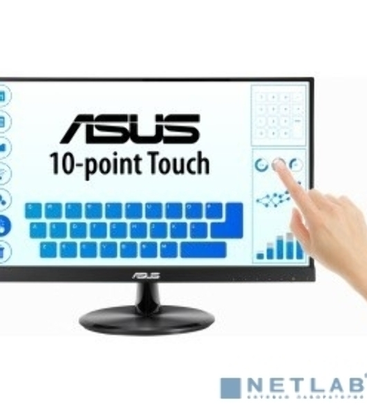 Монитор 21.5' ASUS VT229H IPS 1920x1080, 60 Гц, 5 мс, 16:9, 250 кд/м2, 1xHDMI, сенсорный, черный