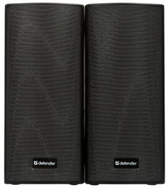 Колонки Defender Spitfire чёрный, 2.0, 6 Вт, Bluetooth, AUX