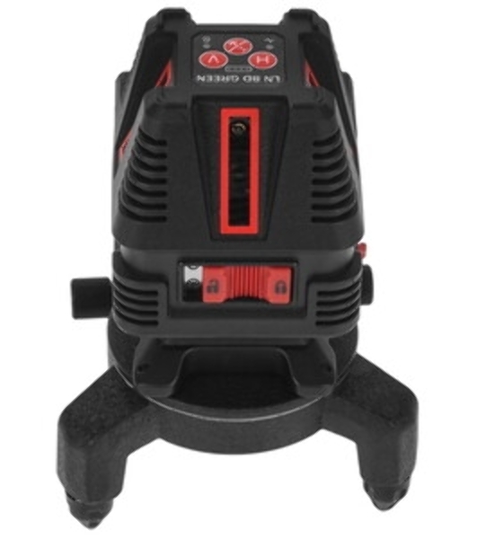 Нивелир лазерн. Elitech LN 8D GREEN 2кл.лаз. 520нм цв.луч. зеленый 5луч. (204735)